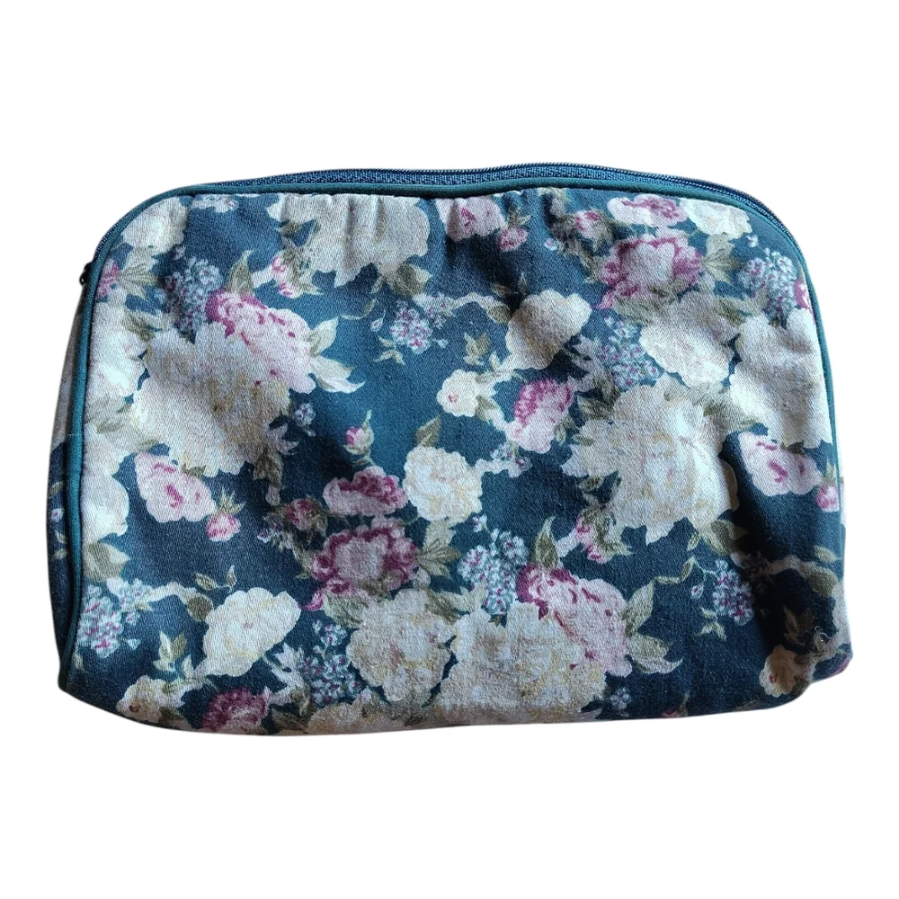 Vintage‎ Floral Print Beauty Bag